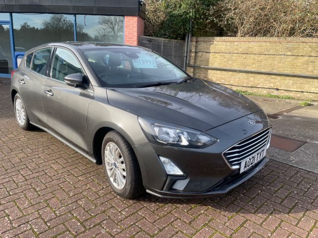 2021 (21) Ford Focus Titanium 5 Door 1.0L EcoBoost Hybrid 125PS FWD 6 Speed Manual