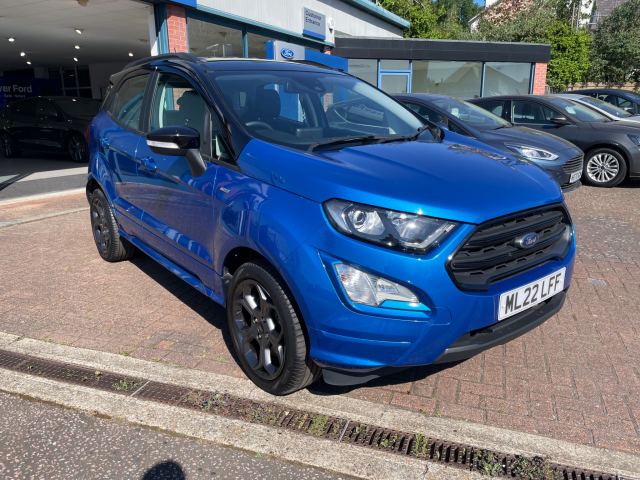 2022 (22) Ford EcoSport ST-Line 5 Door 1.0L Ford EcoBoost 125PS FWD 6 Speed Manual