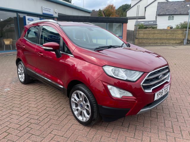 2018 (18) Ford EcoSport 1.0T EcoBoost Titanium SUV 5dr Petrol Manual Euro 6 (s/s) (125 ps)